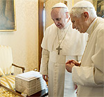 L'incontro dei due Papi